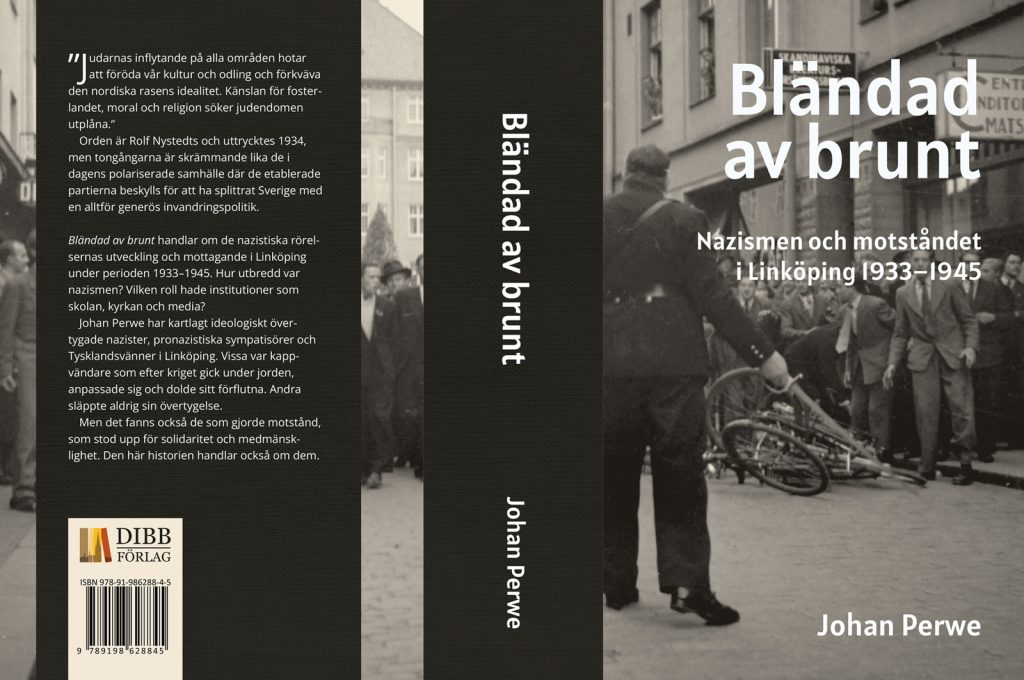 blandad-av-brunt-1 "Bländad av brunt", Dibb förlag 2022, omslag