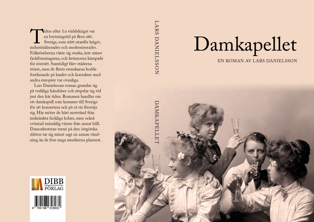 damkapellet1 "Damkapellet", Dibb förlag 2024, omslag