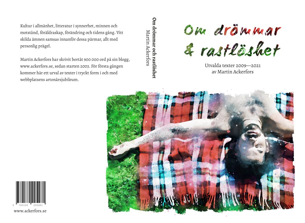 odor1 "Om drömmar och rastlöshet", 2021, omslag