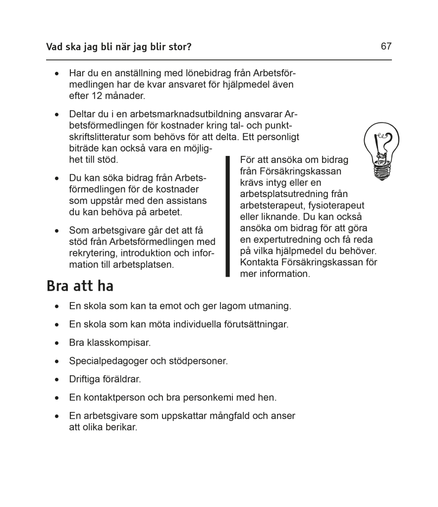 rullstolsrobot-67 "Handbok", Kulturkraftverk 2016, sid 67